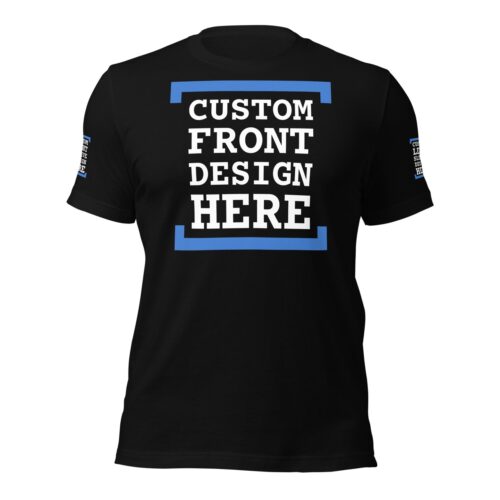 Custom Bella + Canvas Unisex Sponsor Logo T-shirt