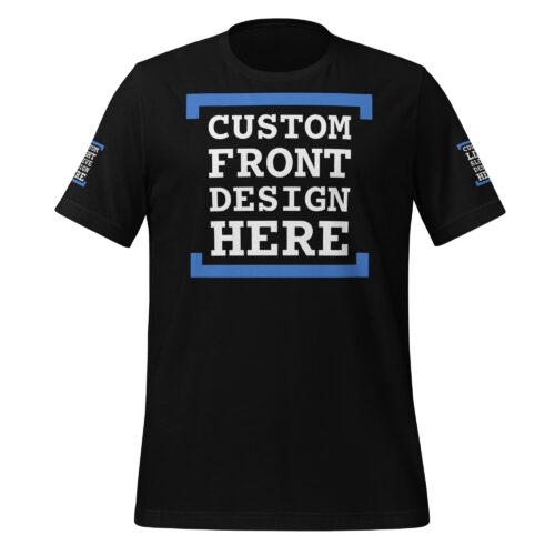 Custom Gildan Unisex Sponsor Logo T-Shirt