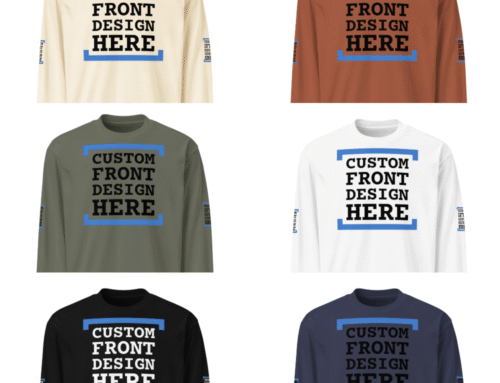 Heavyweight Long Sleeve Sponsor Logo Shirts are here!